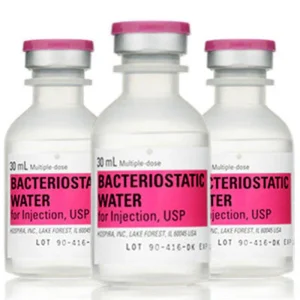 Bacteriostatic Water for Injection Intramuscular 029450054500 | 30mL Vials, 25-Pack