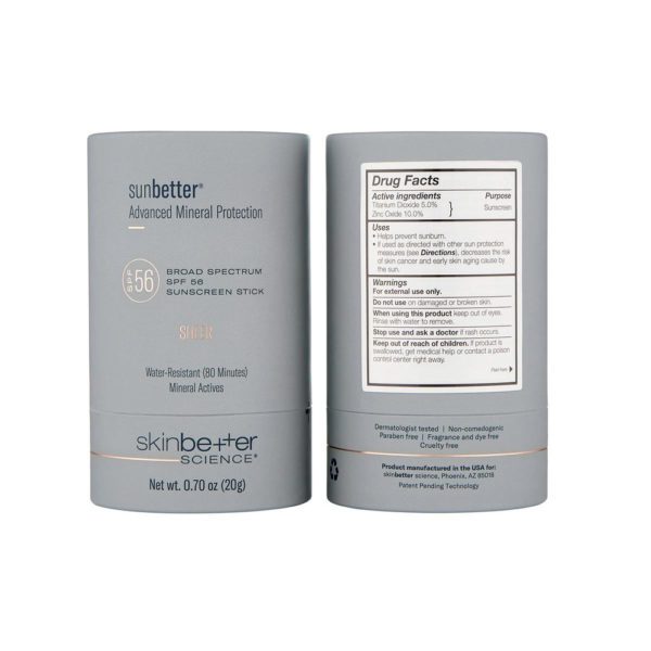 sunbetter SHEER SPF 56 Sunscreen Stick 20 g recommended