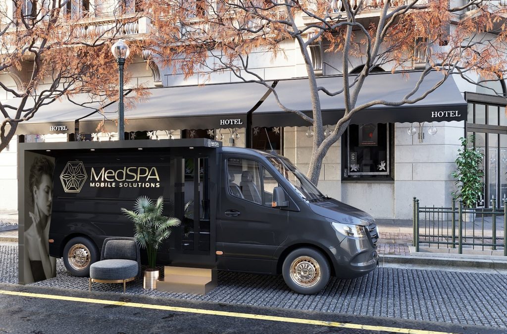 Mobile MedSpa Sprinter Van Exterior