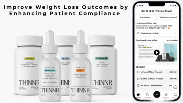 How the THINNR App and Medication Improve Weight Loss Outcomes by Enhancing Patient Compliance