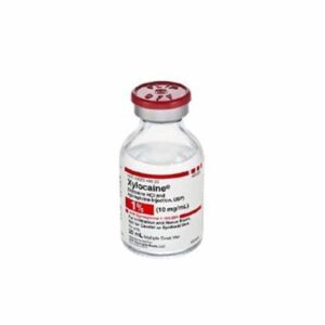 Xylocaine with Epinephrine Lidocaine HCl / Epinephrine 1% – 1:100,000 Injection Multiple-Dose Vial 20 mL 25/Pack