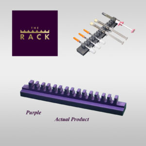 The Rack - The Ultimate Syringe Holder in Purple