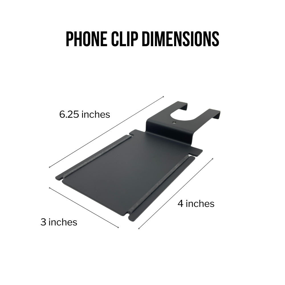 phone clip measurements