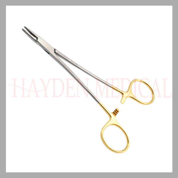 520-100-Crile-Wood-Needle-Holder-6-15cm-serrated-jaws-tungsten-carbide