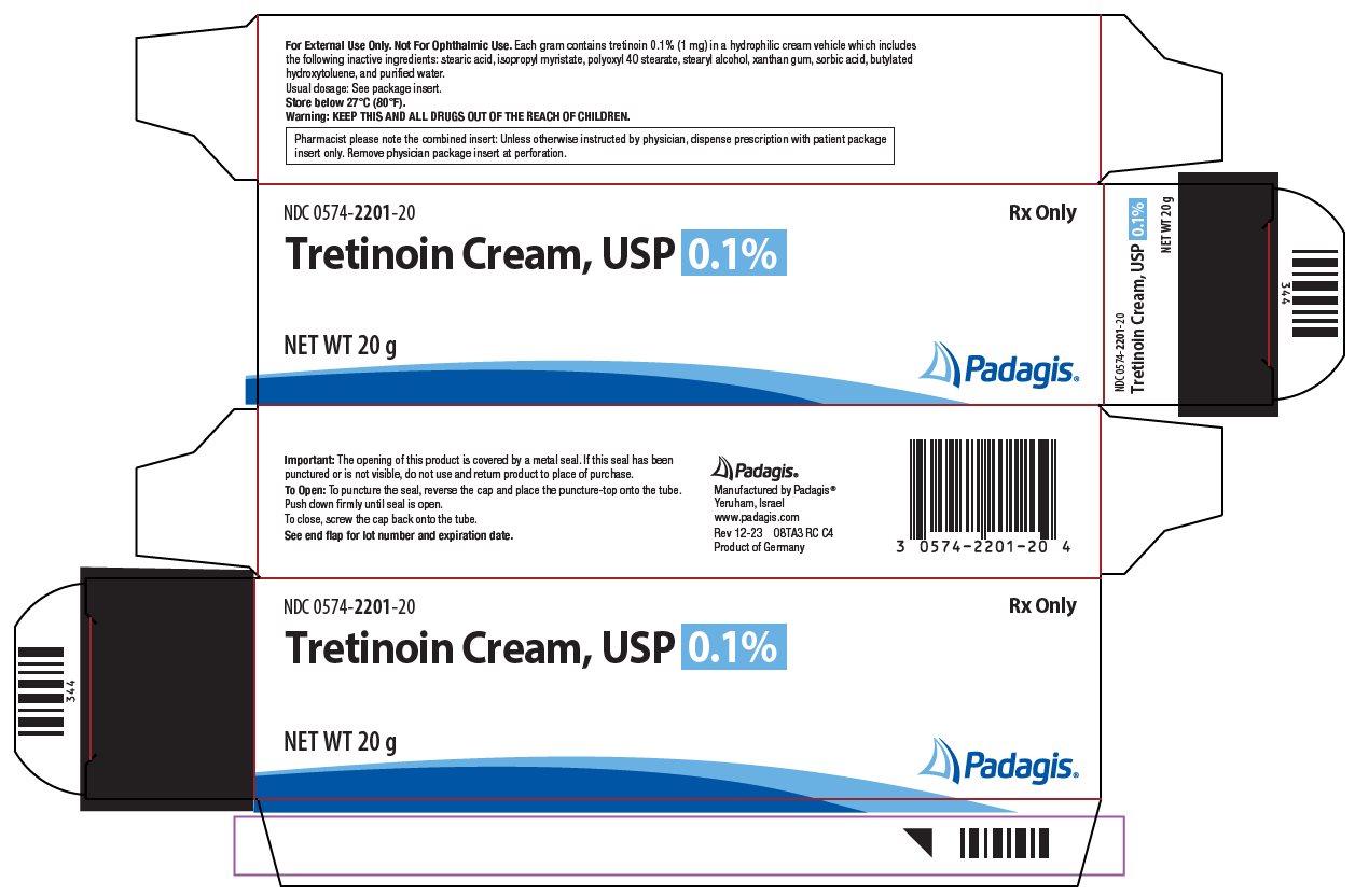 Tretinoin Cream 0.1 20G 00574220120